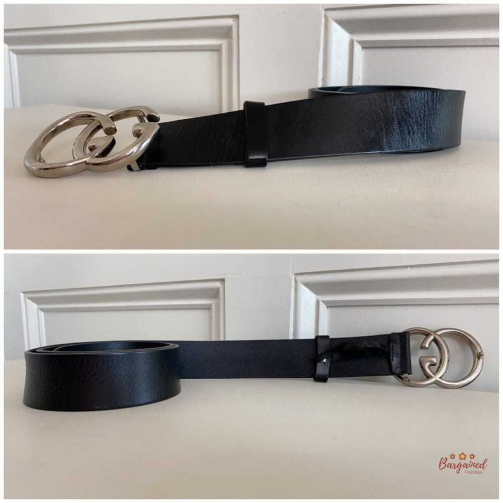 Gucci Gg Buckle leather belt - image 2