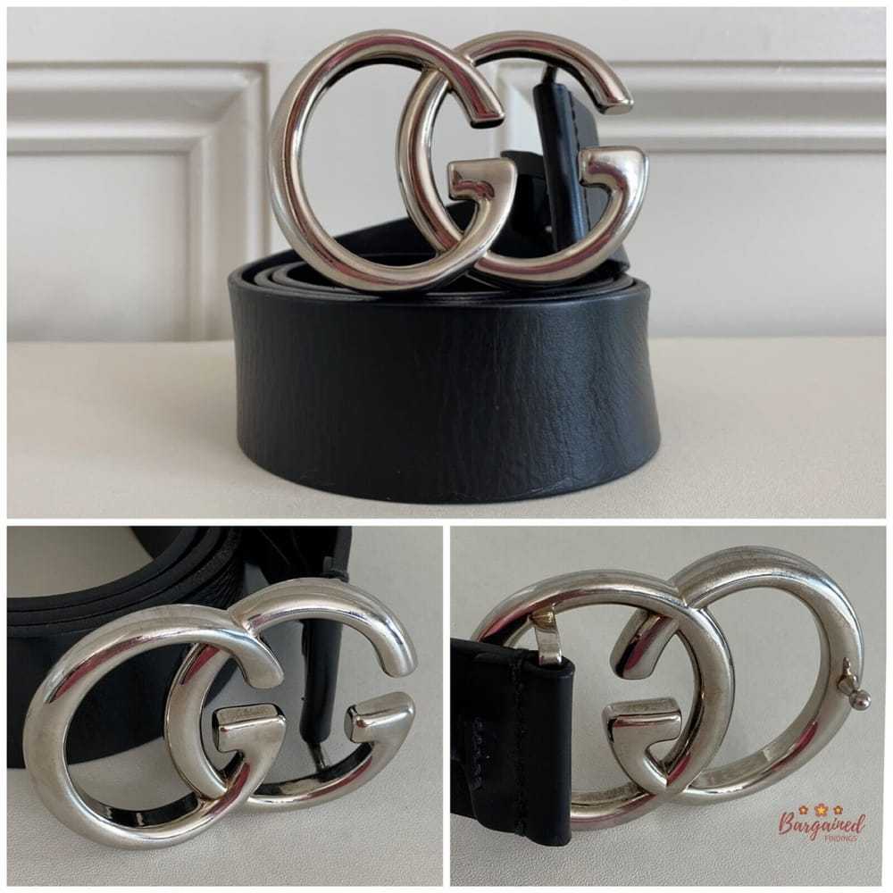 Gucci Gg Buckle leather belt - image 5