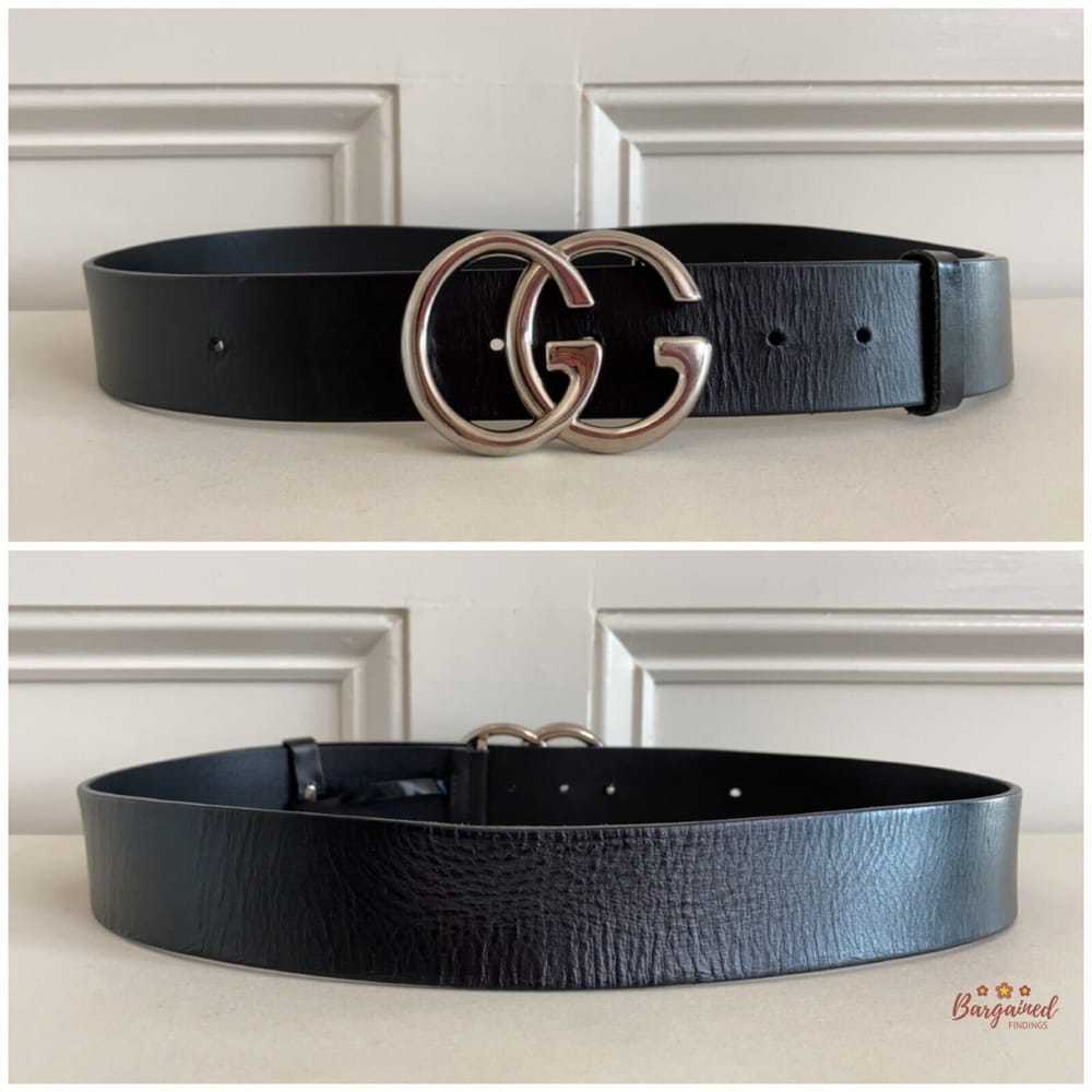 Gucci Gg Buckle leather belt - image 8