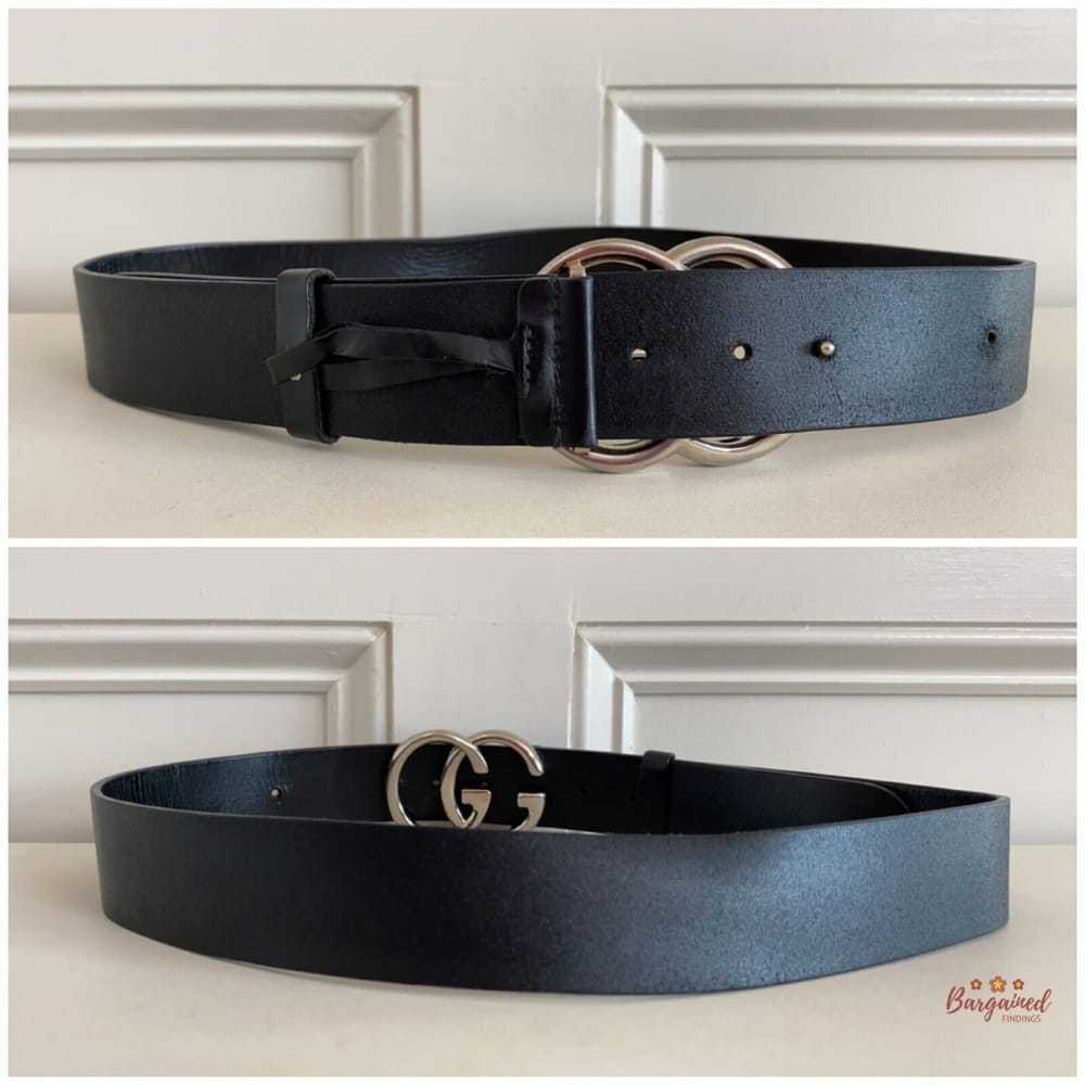 Gucci Gg Buckle leather belt - image 9