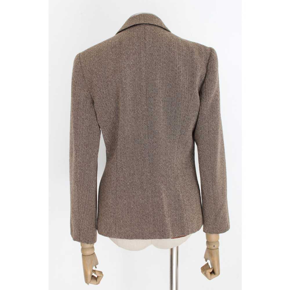 Blumarine Jacket/Coat Wool in Brown - image 5