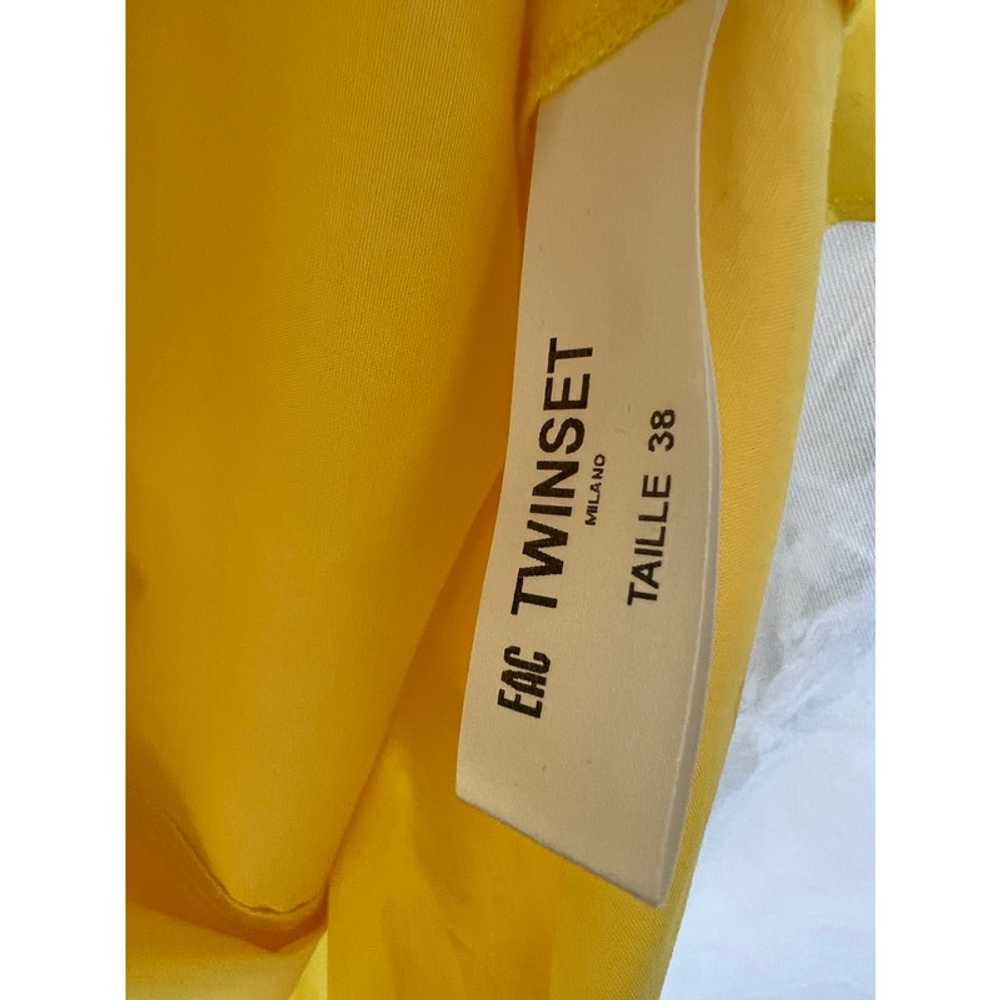 Twinset Milano Dress Cotton in Yellow - image 4