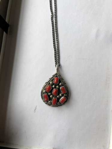 Oxblood Coral Necklace