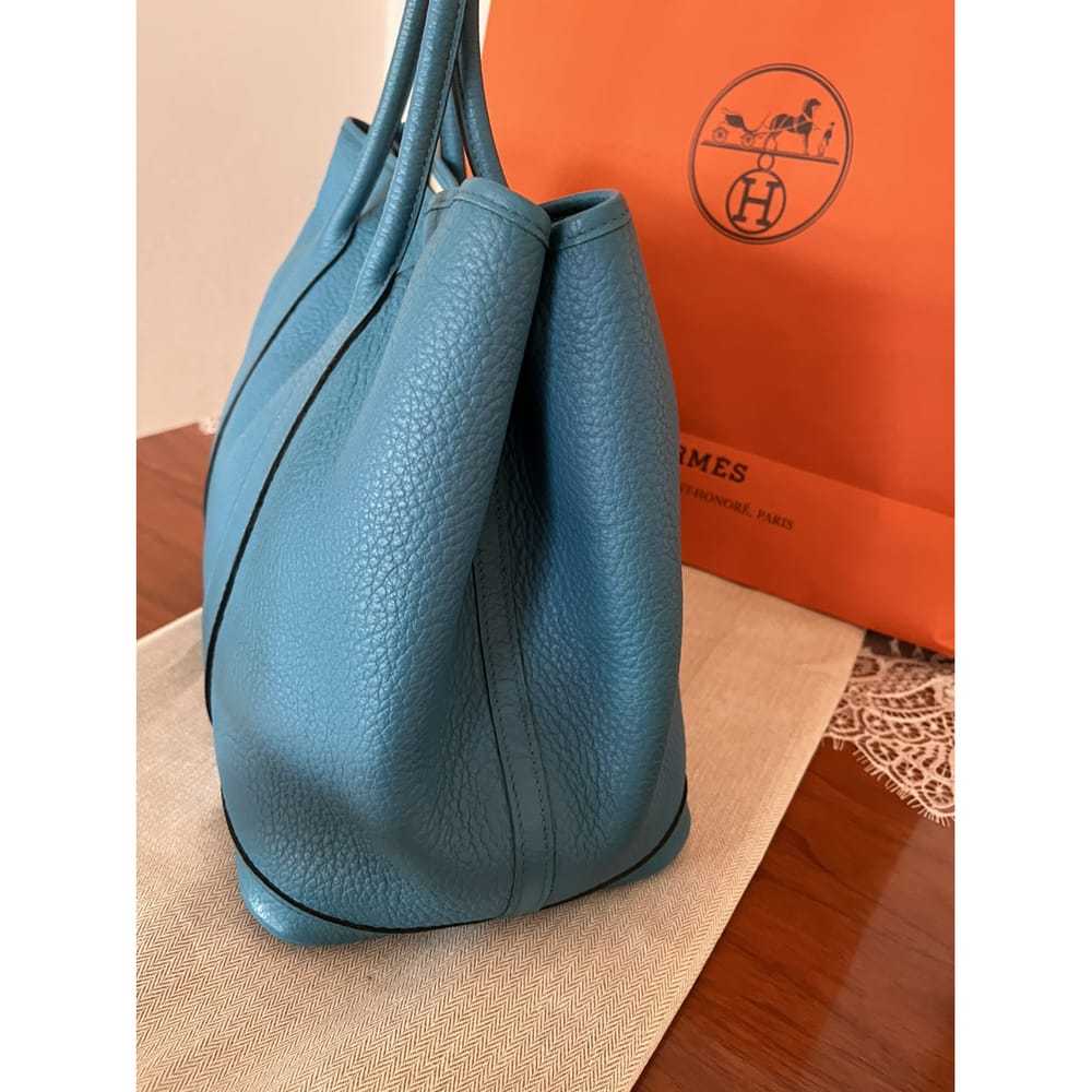 Hermès Garden Party leather tote - image 9