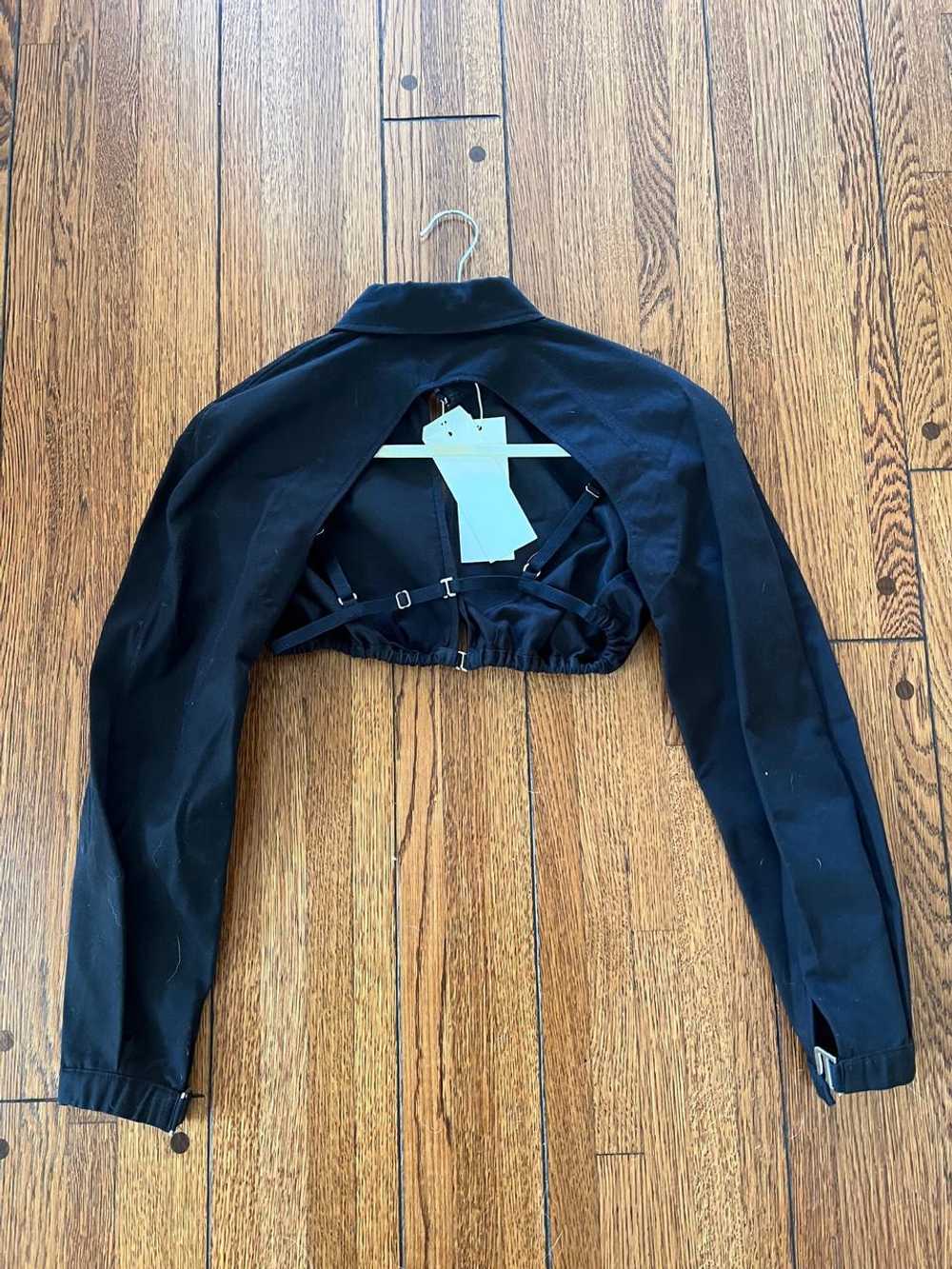 Dion Lee Black E-Hook Bra Shirt (10) | Used,… - image 3