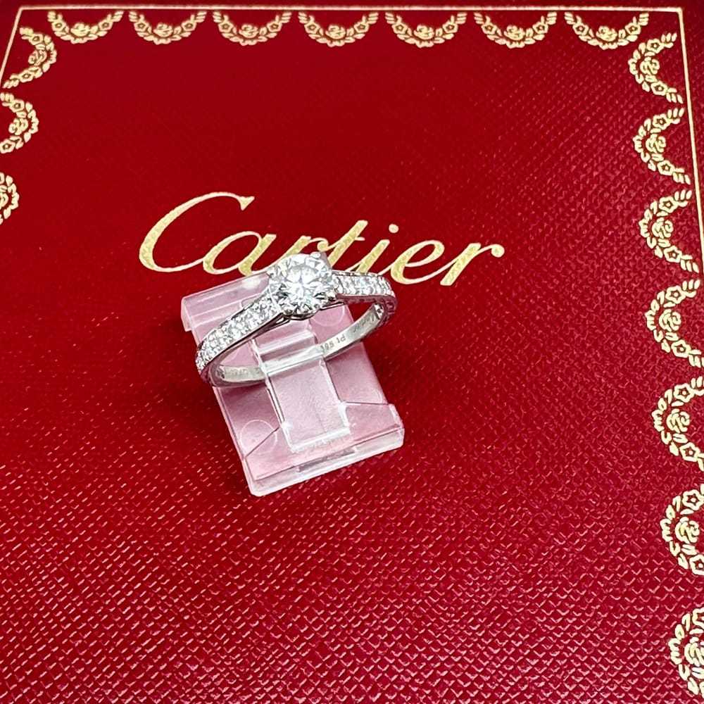 Cartier 1895 platinum ring - image 3