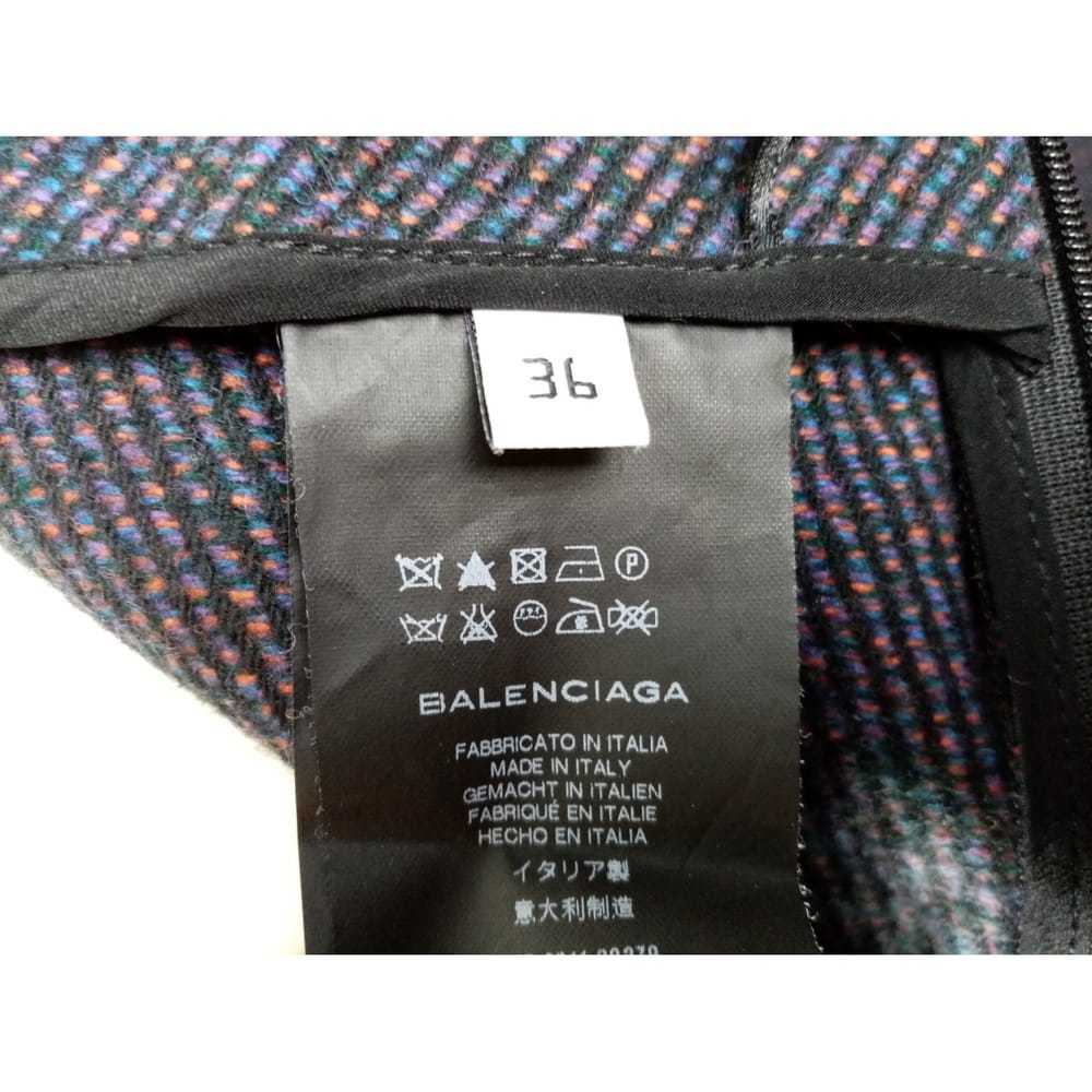 Balenciaga Wool mid-length skirt - image 3