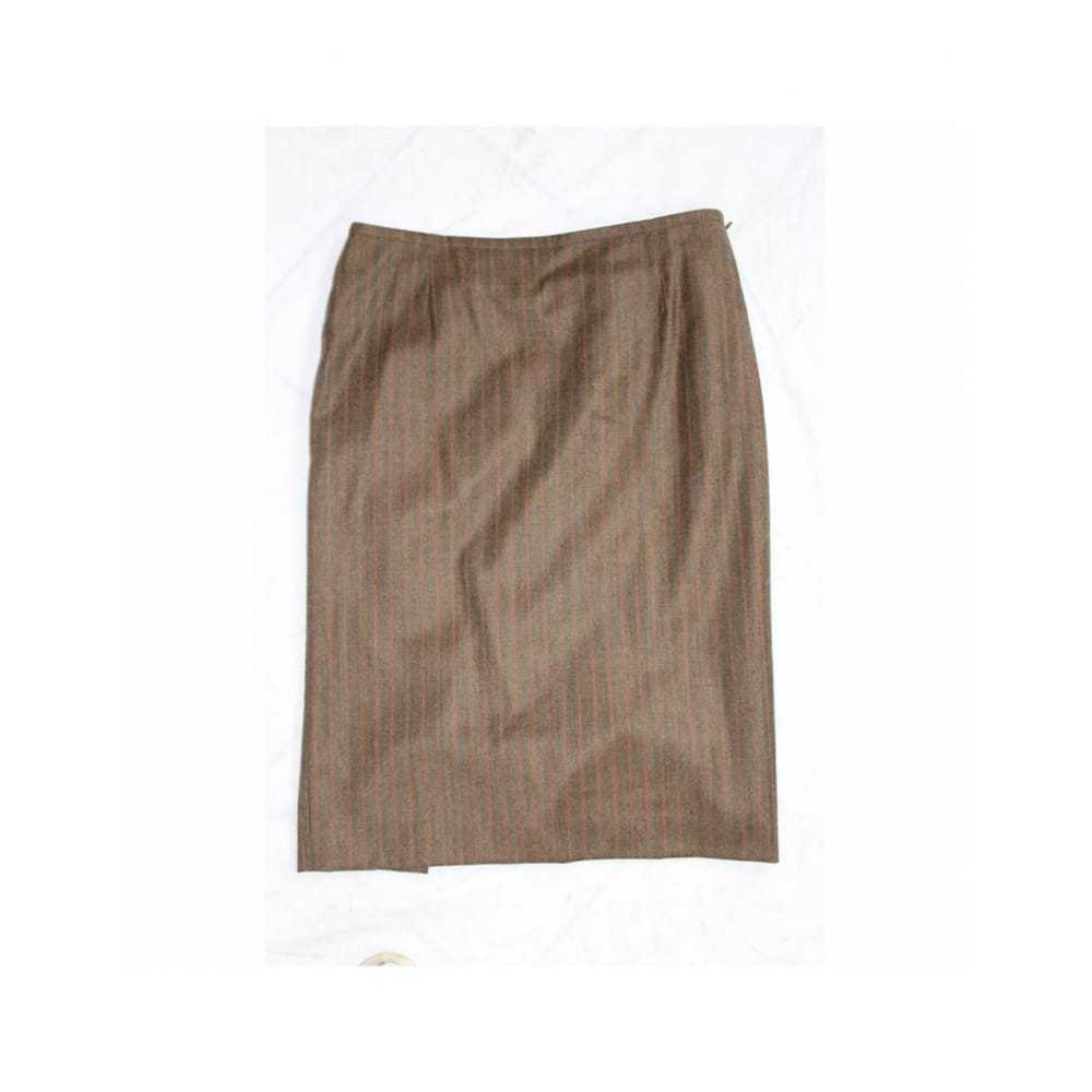 Gianfranco Ferré Wool mid-length skirt - image 3