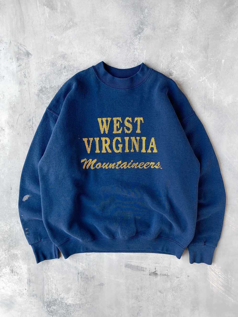 West Virginia Sweatshirt 90's - Large - image 1