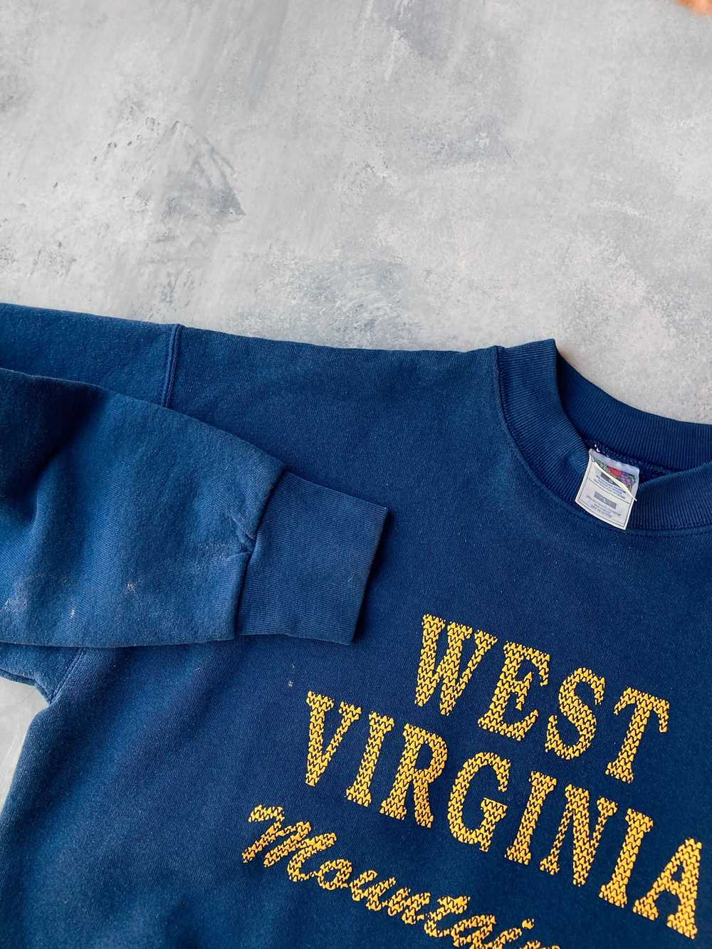 West Virginia Sweatshirt 90's - Large - image 2