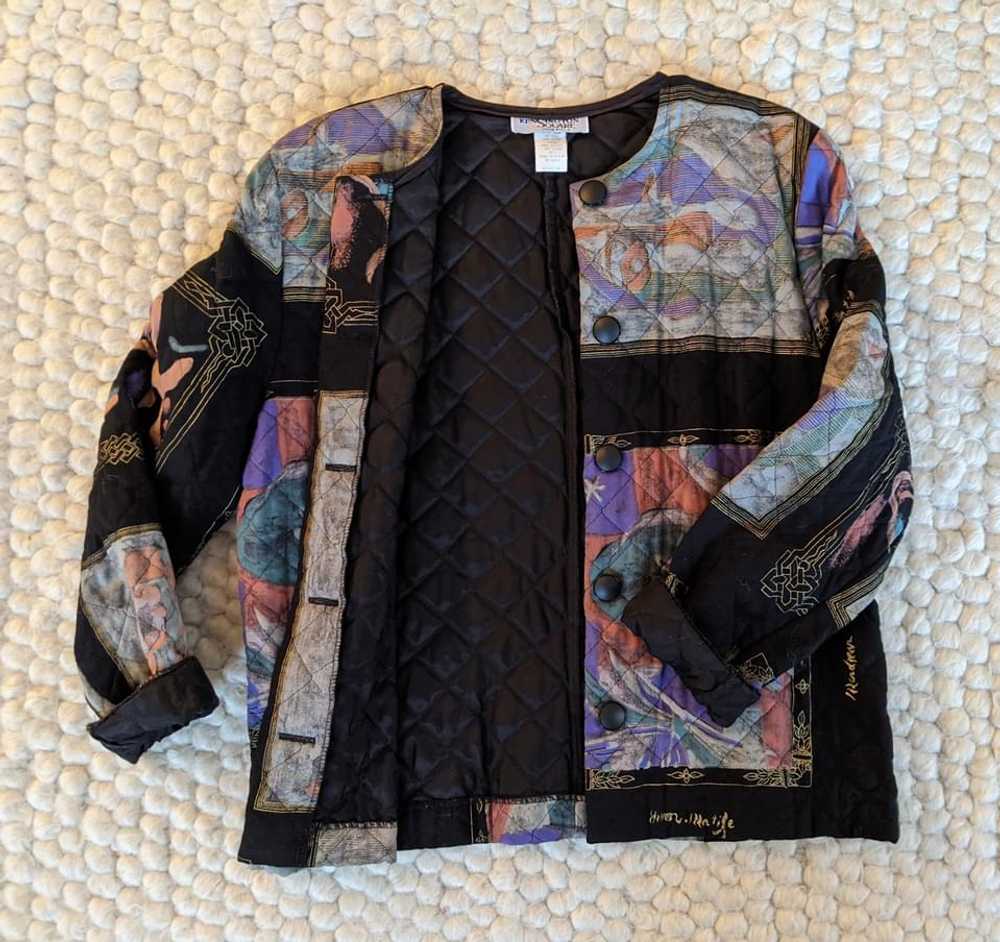 Quilted Jacket (M) - image 2