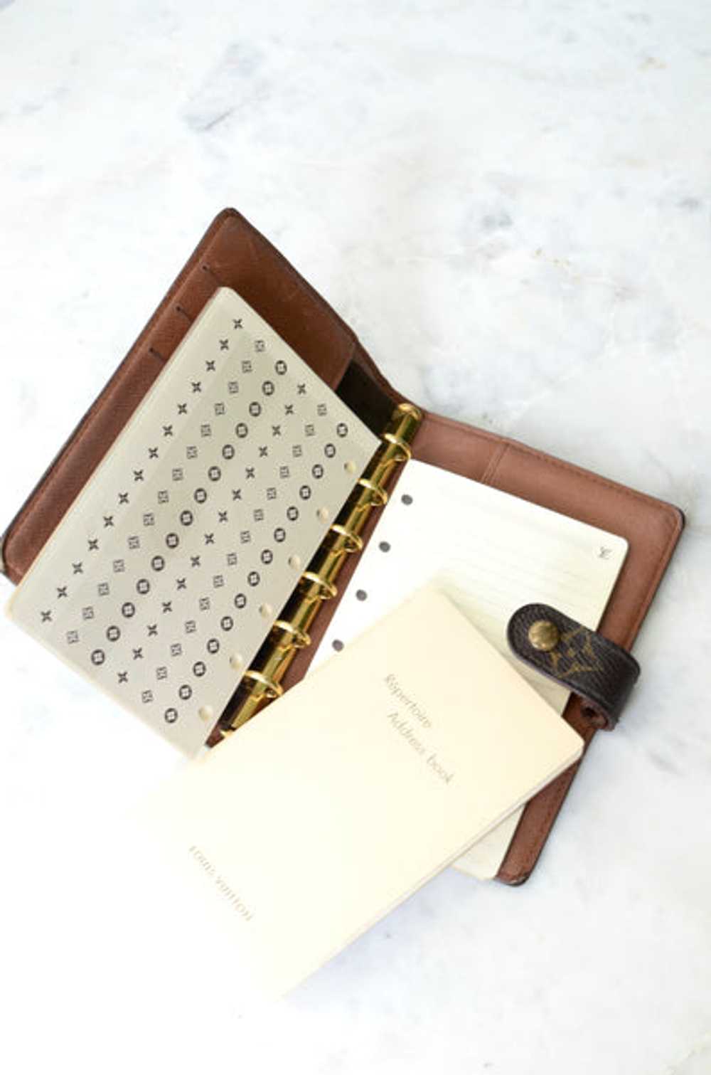 Vintage Louis Vuitton Small Ring Agenda - image 1