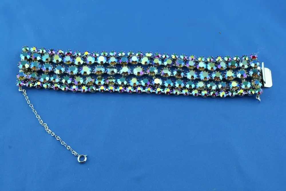 Vendome Rainbow Iridescent Necklace and Bracelet - image 4