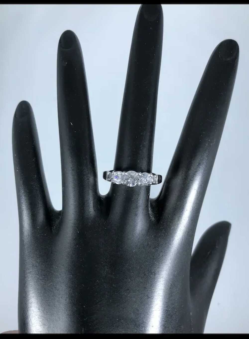 14k Diamonds Ring, Handcrafted, Free Resize - image 6