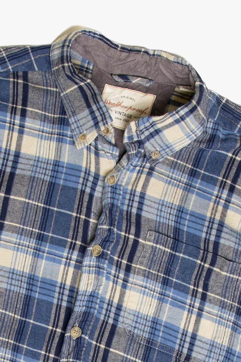 Rainy Blue Weatherproof Flannel Shirt - image 2