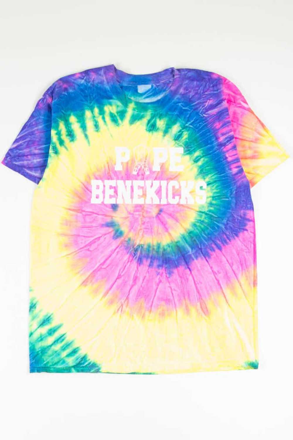Pope Benekicks Tie Dye T-Shirt - image 2