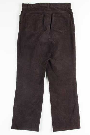 Dark Brown Orvis Corduroy Pants (sz. 8) - image 1