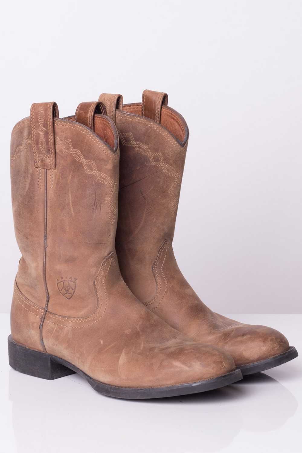 Brown Ariat Cowboy Boots (6.5 B) - image 2