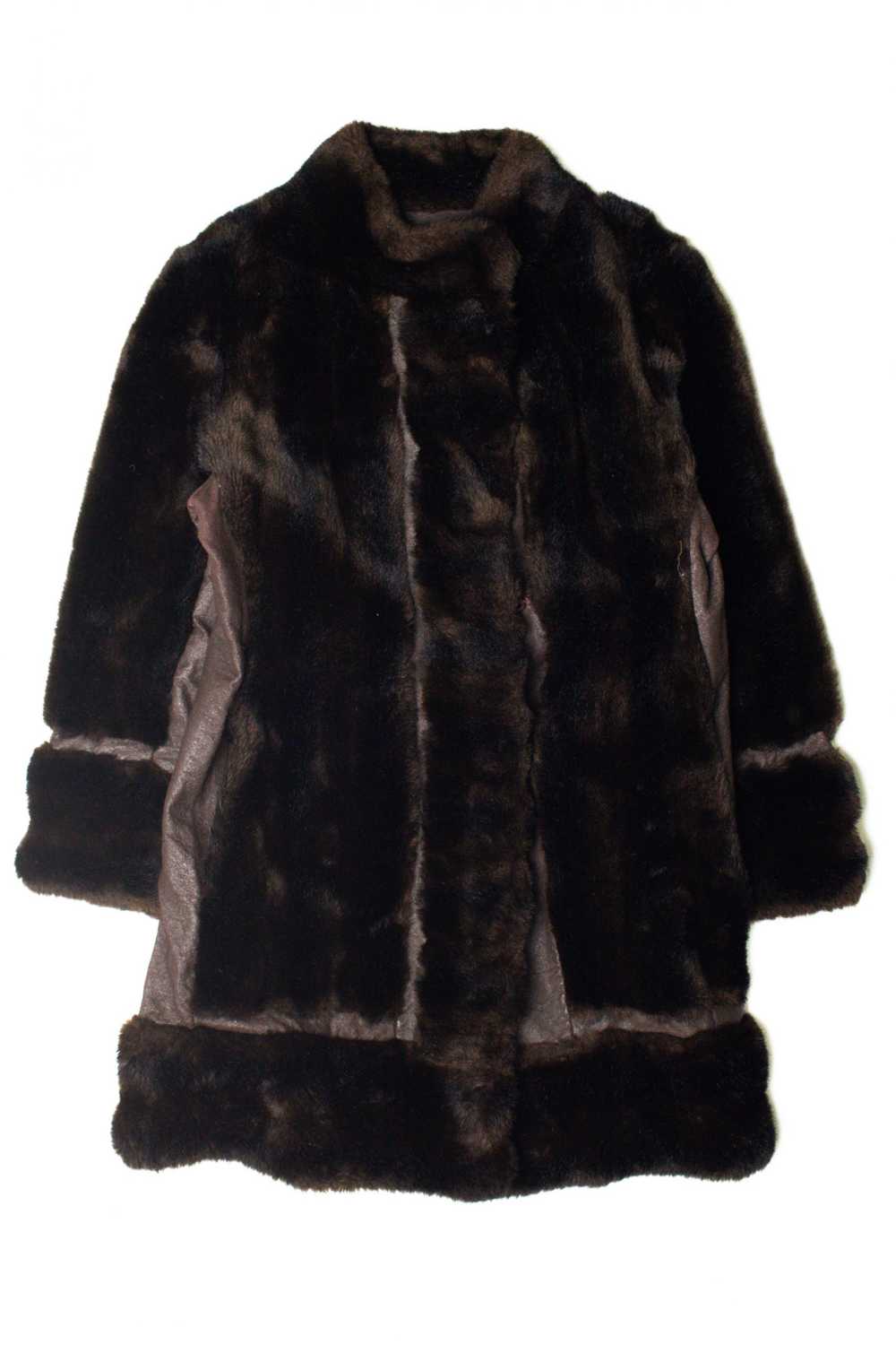 Country Pacer Faux Fur Coat - image 3