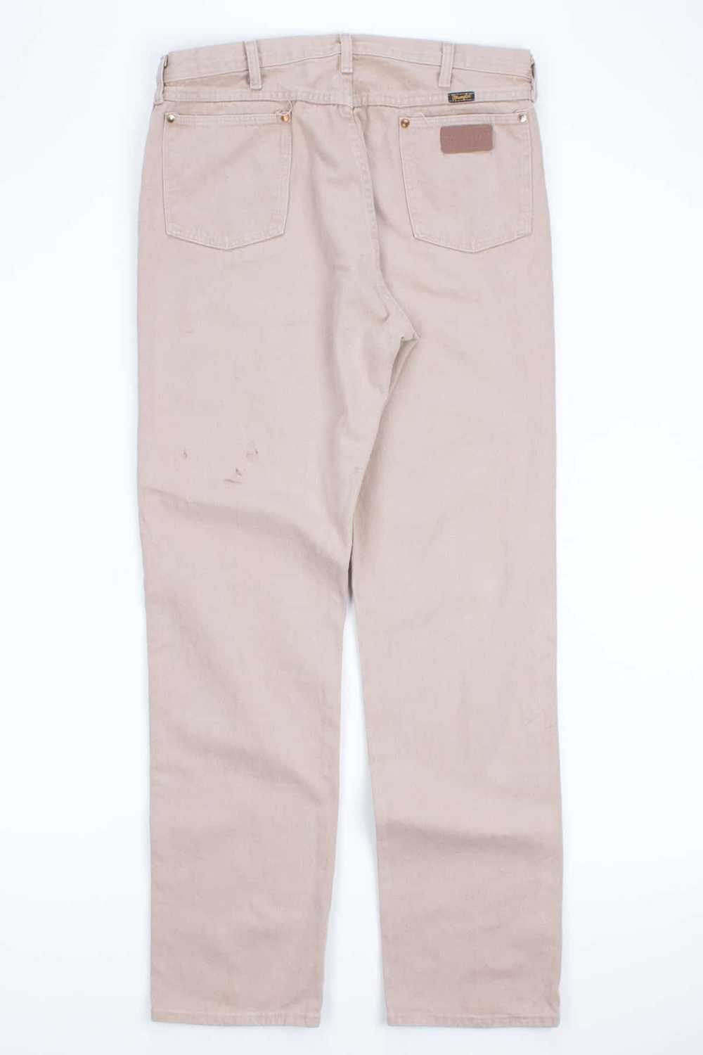 Tan Vintage Wrangler Jeans (38W 36L) - image 1