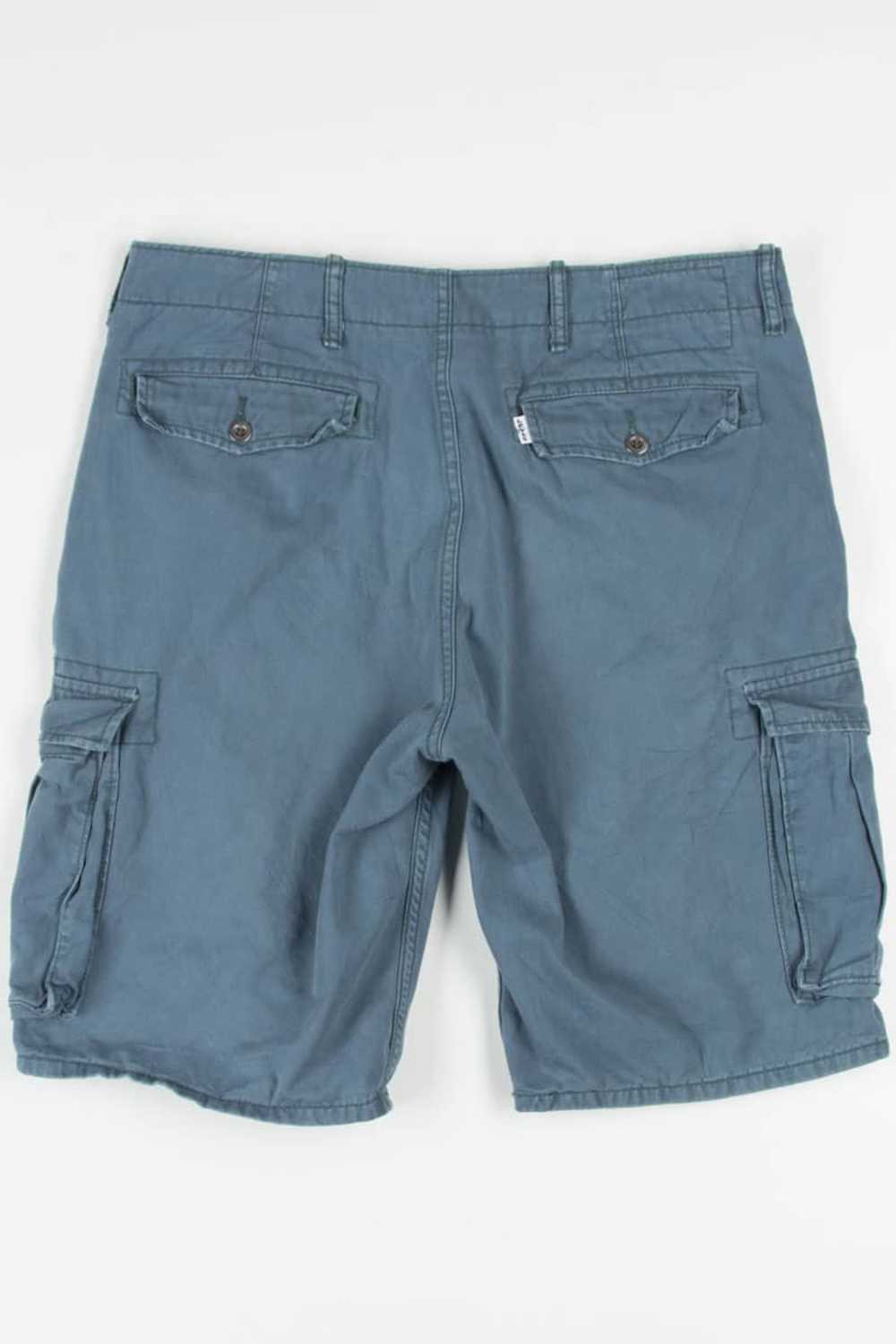 Men's Teal Levi's Cargo Shorts 293 (sz. 32) - image 3