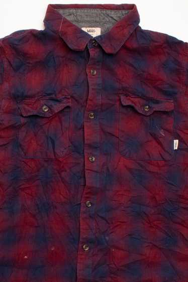 Vans Monterey III Flannel Shirt Botanical Garden Dirt Front