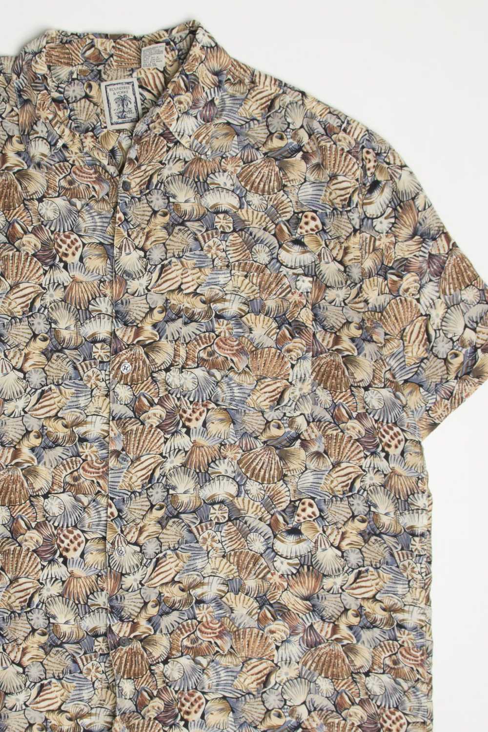 Vintage Silk Shell Collection Hawaiian Shirt 2085 - image 2