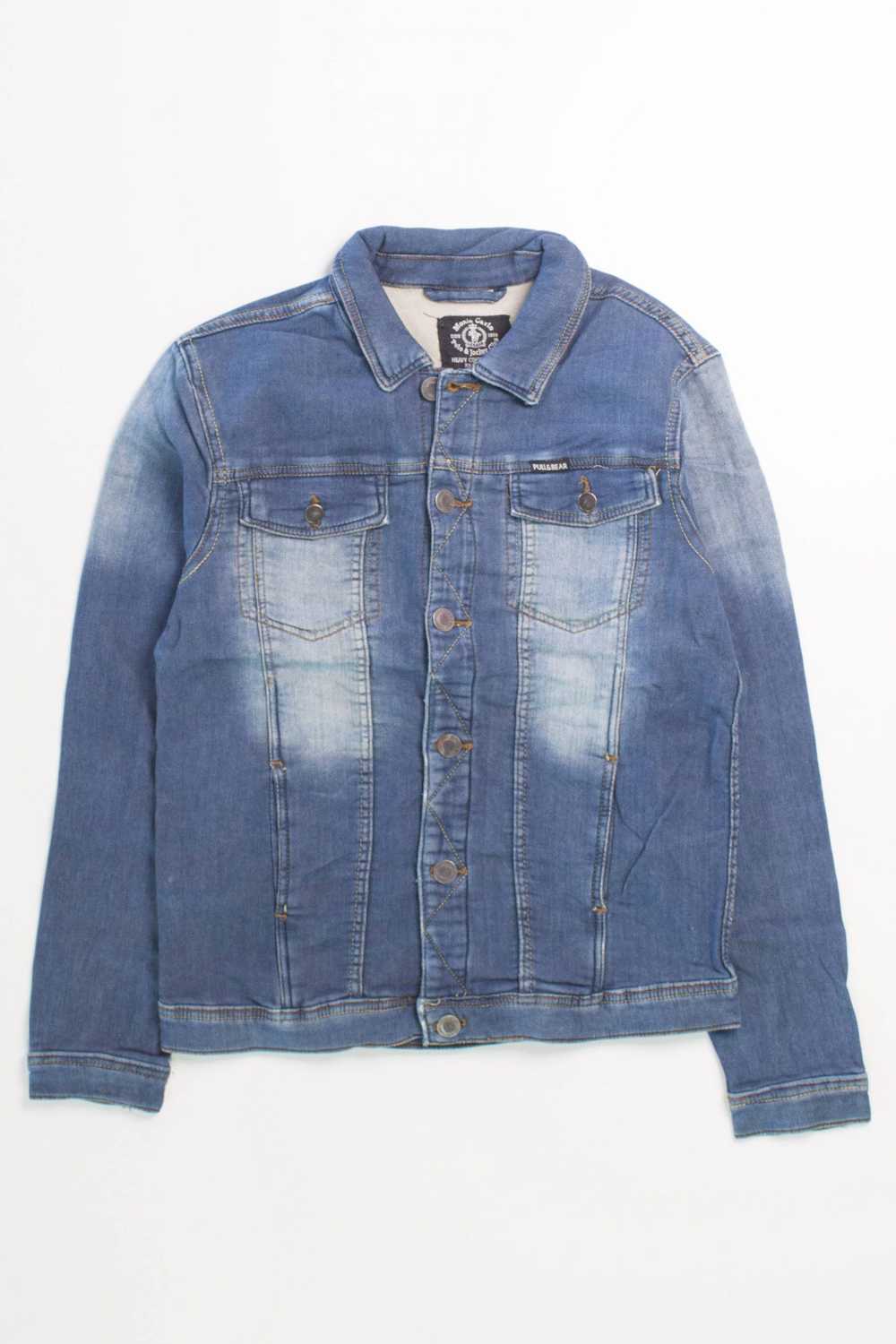 Y2K Faded Denim Jacket - Gem