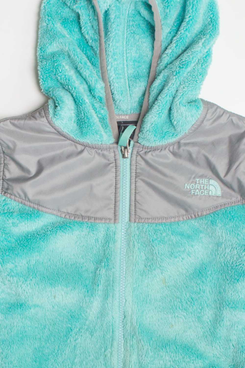 Teal Hooded North Face Lightweight Jacket - image 1