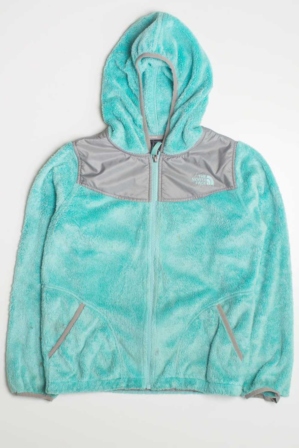 Teal Hooded North Face Lightweight Jacket - image 2