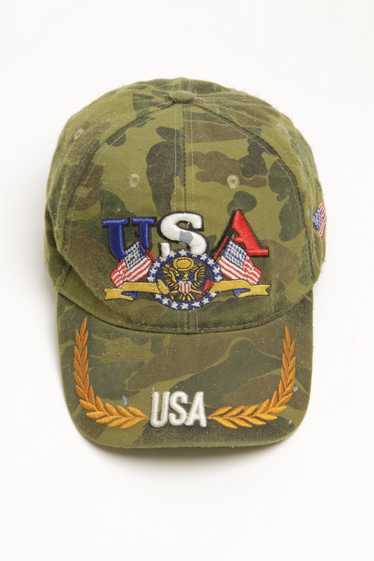 Camo USA Velcro Ball Cap