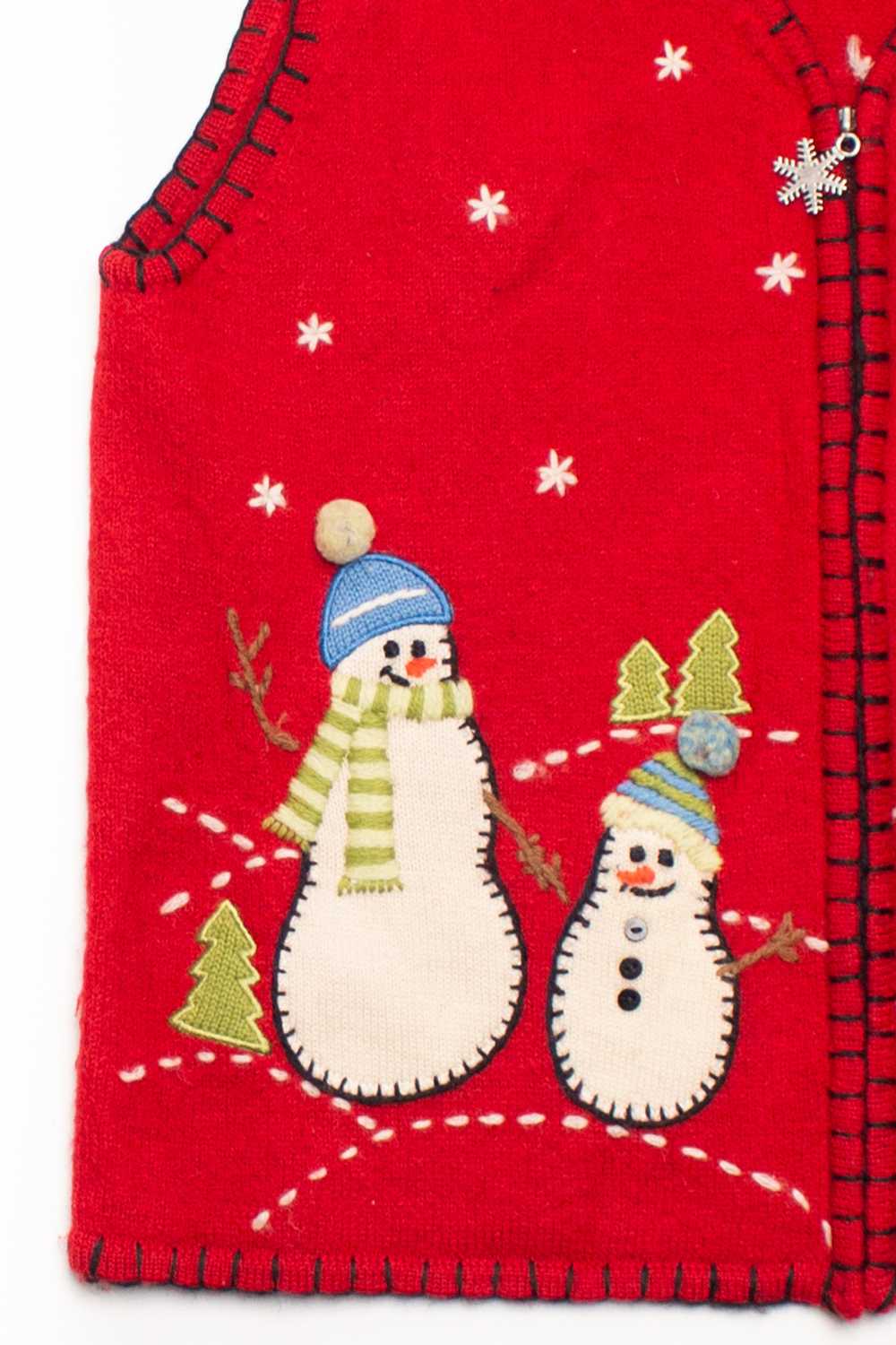 Red Ugly Christmas Vest 58652 - image 1