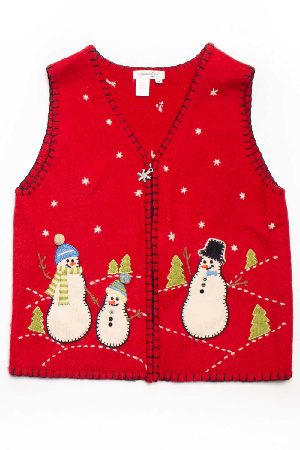 Red Ugly Christmas Vest 58652 - image 2
