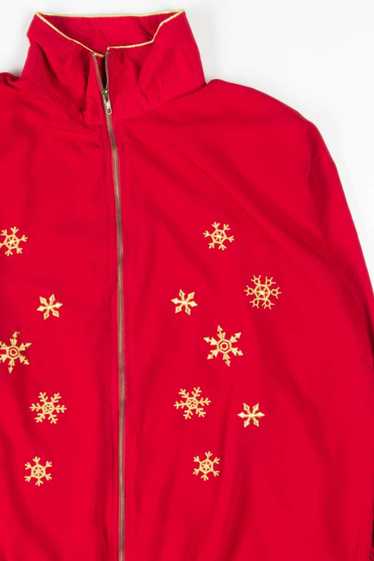 Red Snowflake Jacket