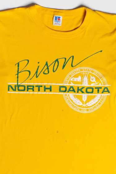 Vintage North Dakota Bison T-Shirt (1980s)