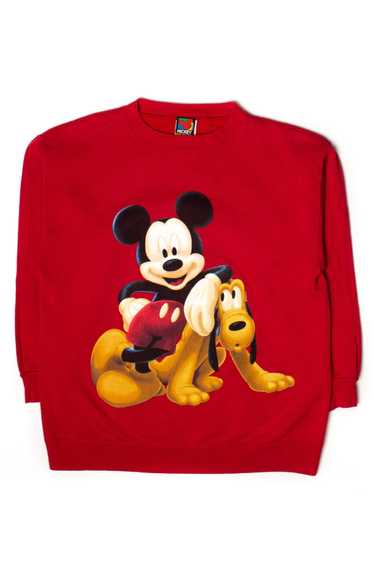 Vintage Mickey & Pluto Sweatshirt (1990s)