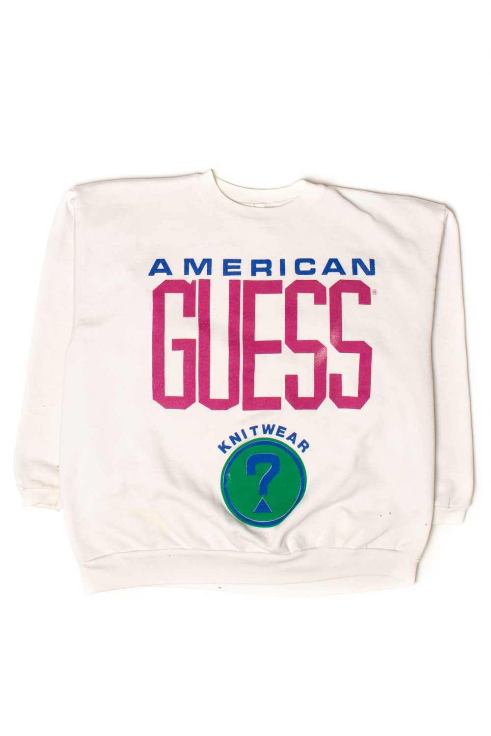 Vintage American Guess Knitwear Sweatshirt (1990s) - image 1