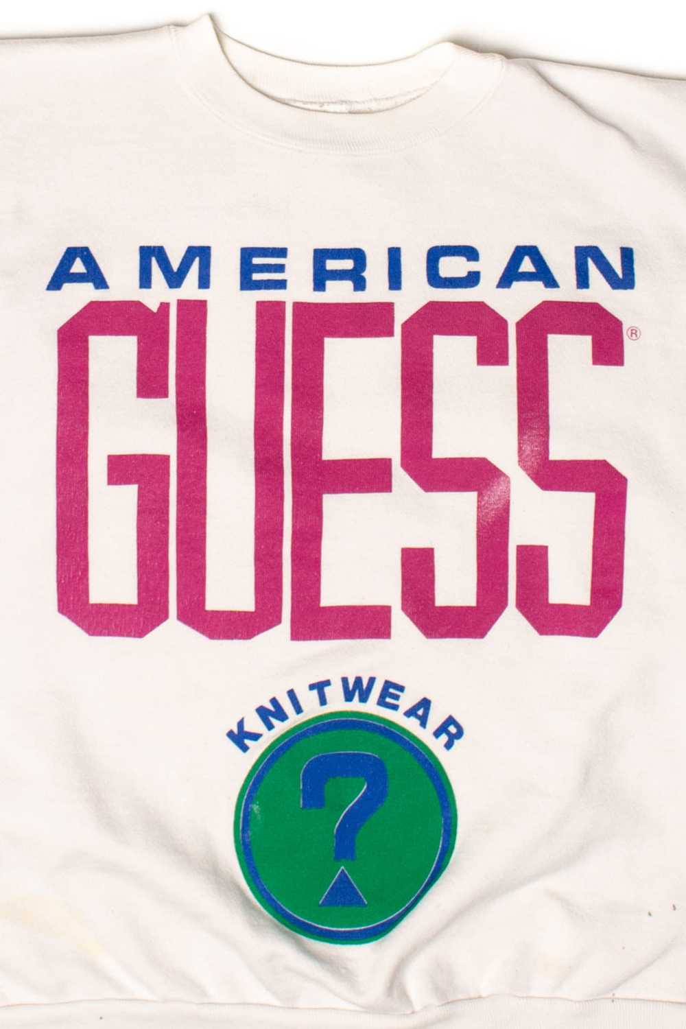 Vintage American Guess Knitwear Sweatshirt (1990s) - image 2