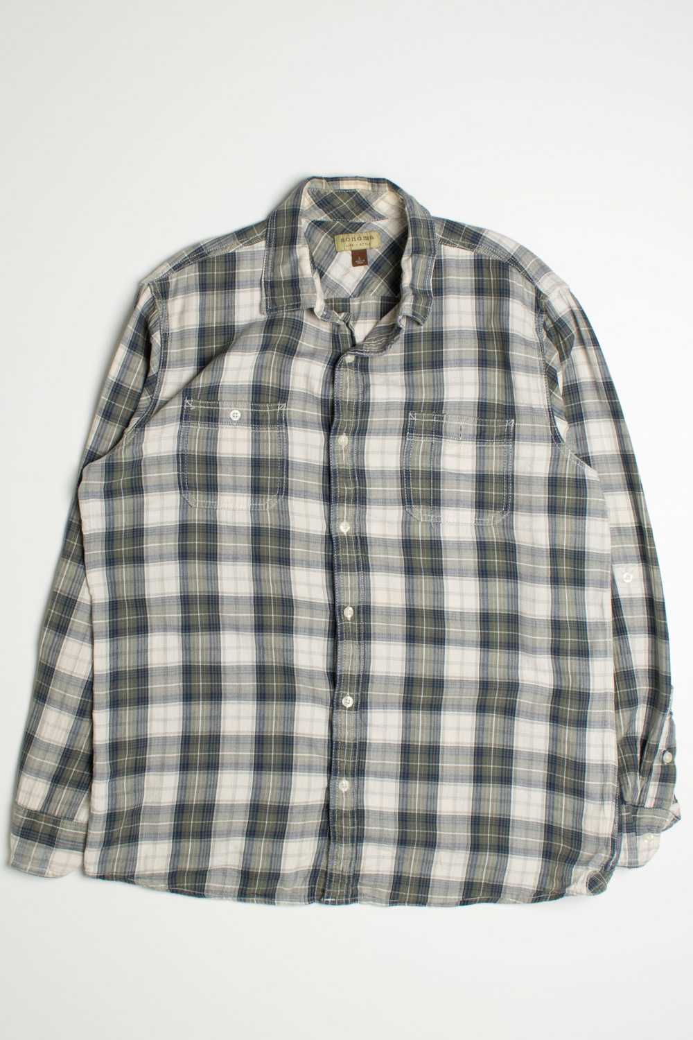 Vintage Sonoma Flannel Shirt 2 - Gem