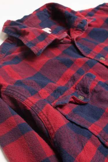 Red Merona Flannel Shirt 4322