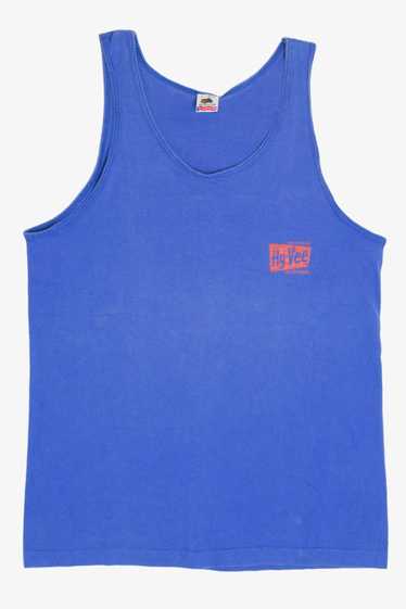 Bright Blue Hy-Vee Tank