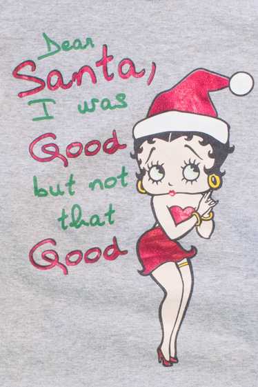 Betty-Boop Ugly Christmas Sweatshirt 55753