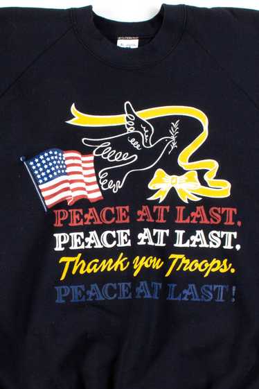 Peace At Last! Sweatshirt