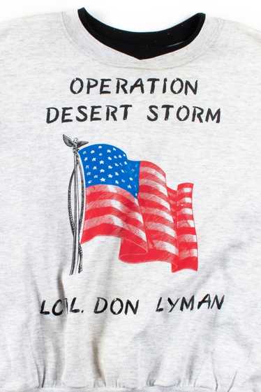 LCPL. Don Lyman Desert Storm Sweatshirt