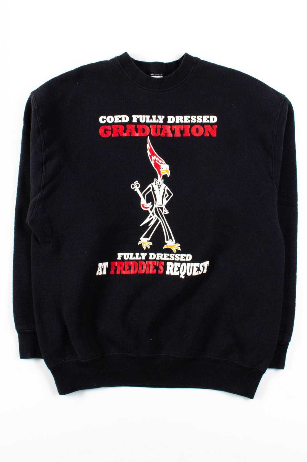 95 Coed Fully Dressed Graduation Sweatshirt - image 2