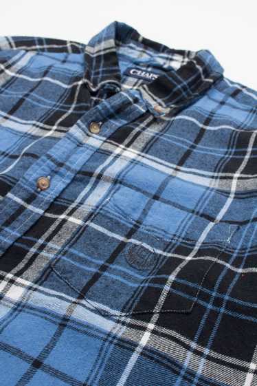 Blue Chaps Flannel Shirt (2000s)