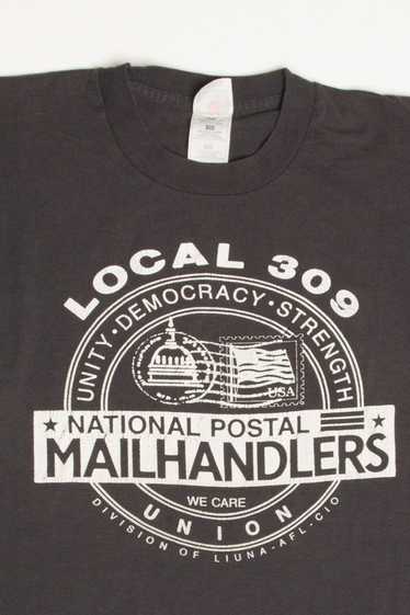 Vintage National Postal Mailhandlers Union T-Shirt - image 1