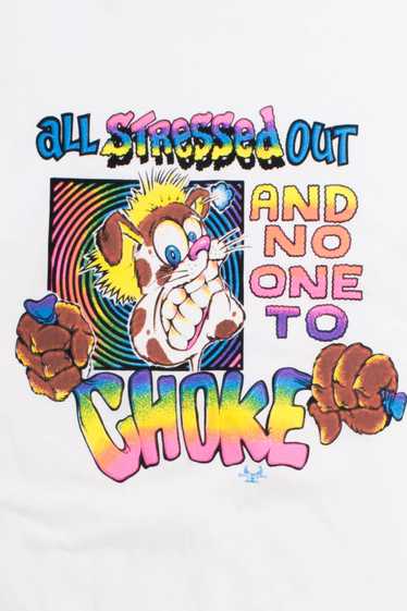 All Stressed Out! 90s DEADSTOCK Novelty T-Shirt