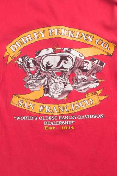 Dudley Perkins Co. SF Harley Davidson Henley - image 1