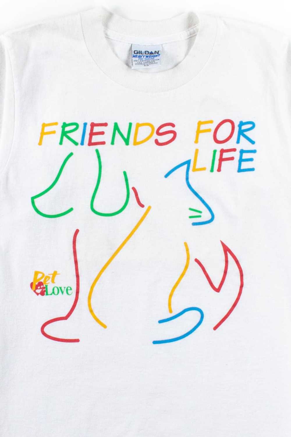 Friends For Life Pet Love T-Shirt - image 1